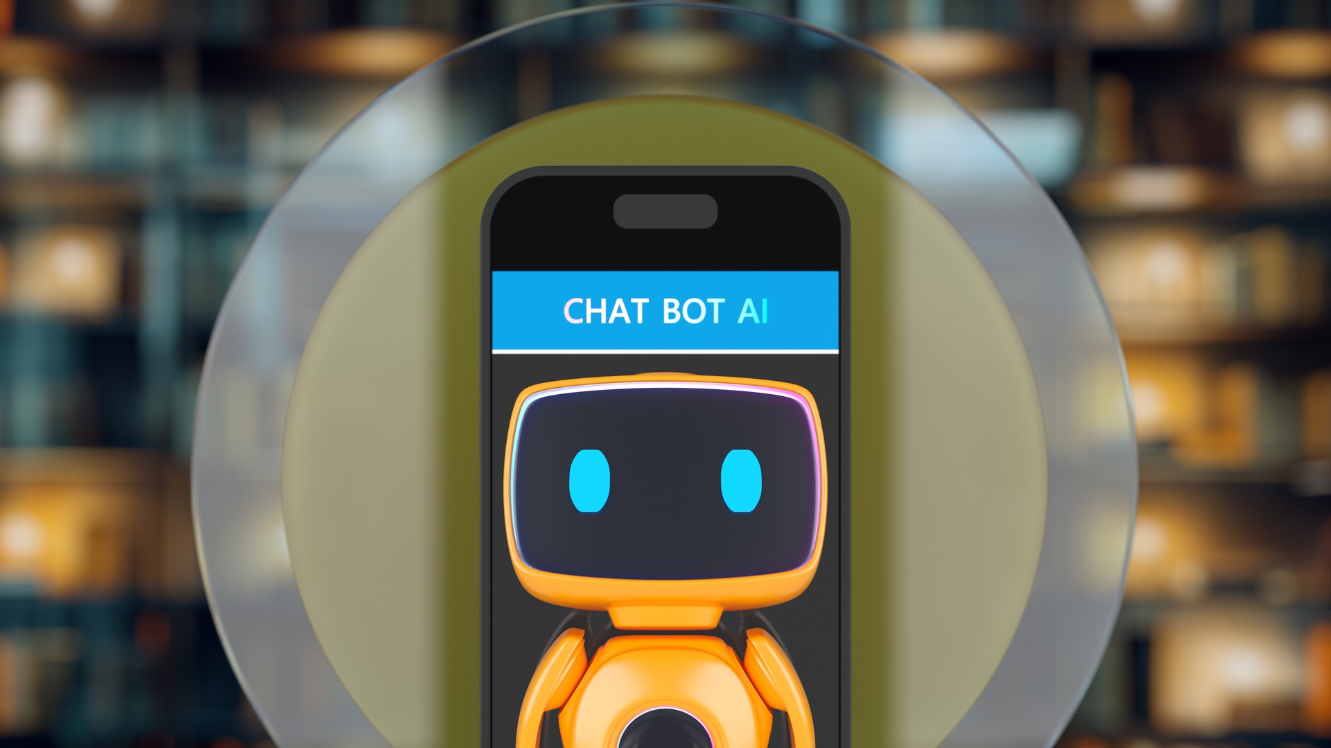 AI chatbot. Artificial Intelligence digital concept. chatbot assistant